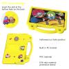 BLCshine Cute Kids Case for Lenovo Tab M10 Plus 10.3 (2nd Gen) / M10 HD 2nd Gen / K10 10.3, Durable Shockproof EVA Protective Case with Handle & Kickstand & Shoulder Strap & DIY Cartoon Pattern,Yellow view 4