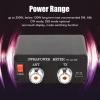 SWR 120 Standing Meter, DIY Digital Power Standing Meter, Short 1.8MHz to 50MHz 120W Digital Display FM AM CW SSB SWR Power Meter Black view 2