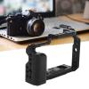 Aluminum Alloy Camera Video Cage - Portable Protective Case with Cold Shoe Mount & Camera Stabilizer for X-T30, X-T20, X-T10 view 3