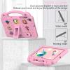 BLCshine Cute Kids Case for Lenovo Tab M10 Plus 10.3 (2nd Gen) / M10 HD 2nd Gen / K10 10.3, Durable Shockproof EVA Protective Case with Handle & Kickstand & Shoulder Strap & DIY Cartoon Pattern - Pink view 2