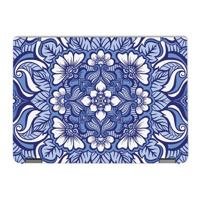 MightySkins Skin Compatible with Lenovo IdeaPad Flex 5 14" (2022) Full Wrap Kit - Flower Mandala | Protective, Durable, and Unique Vinyl Decal wrap Cover | Easy to Apply | Made in The USA