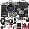 Nikon Z fc Mirrorless Digital Camera with 28mm Lens (Black, 1673) Bundle with FTZ Adapter + 64GB Extreme PRO SD Card + Camera Bag + Editing Software + 4pc Filter Kit + More (Renewed)