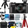 Canon PowerShot G7 X Mark II 20.1MP 4.2x Optical Zoom Digital Camera + Accessories Bundle - International Version (Renewed) view 1