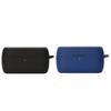 2 Pack DAYJOY Soft Silicone Protective Case Compatible with Jabra Evolve2 Buds True Wireless Earbuds, Protective Skin Sleeve with Key Chain (Black+Blue) view 1