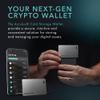 Arculus Crypto Cold Storage Wallet, Secure Bitcoin Wallet, Crypto Hardware Wallet for NFTs, Ethereum, Bitcoin, Cardano and Other Cryptocurrencies, 3-Factor Authentication Crypto Wallet, Silver view 3
