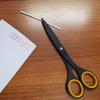 ALLEX Non-Stick Black Office Scissors 6.5" - Japanese All-Purpose Scissors for Desk, Home, and School Use, All-Metal Japanese Stainless Steel Design - Yellow - Made in Japan view 2