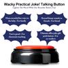 Recordable Button Voice Recording Button Dog Buttons for Communication Game Buzzer 30 Seconds Recordable Answer Buzzers Funny Gift for Office Home (Red) view 2