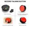 Recordable Button Voice Recording Button Dog Buttons for Communication Game Buzzer 30 Seconds Recordable Answer Buzzers Funny Gift for Office Home (Red) view 3