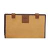 FLIGHT OUTFITTERS Unisex Bush Pilot Logbook Case | Grab-and-Go Canvas Organizer with Leather Closures | Multiple Pockets for Logbook and Accessories | One Loop for Storing a Pen or Stylus, Large view 1