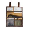 FLIGHT OUTFITTERS Unisex Bush Pilot Logbook Case | Grab-and-Go Canvas Organizer with Leather Closures | Multiple Pockets for Logbook and Accessories | One Loop for Storing a Pen or Stylus, Large view 3