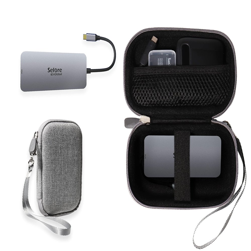 alltravel Docking Station Case Compatible with Baseus Docking Station, Also Good for Brands Like MOKIN, ABIWAZH, VVB, Hiearcool, GVRIOY and Others