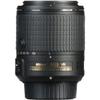 Nikon AF-S DX NIKKOR 55-200mm f/4-5.6G ED VR II Lens (20050) with Padded Lens Case + Macro Filter Kit + UV, CPL, FL Lens Filters + Tulip Hood + Cap Keeper + Cleaning Kit (Renewed) view 3