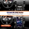 Aucar 13.6 Inch T-Style Android 11 Car Radio Head Unit for Nissan 370Z 2009-2021, 1080P Multimedia Stereo Video Player with Wireless Carplay, GPS Navigation, OEM Functions 8+128 GB -Black view 4