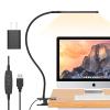 iZELL Desk Light [2-Pack] LED Desk Lamp with Clamp [77 LEDs with 3 Color Modes & 10 Brightness Levels] Flexible Gooseneck Book Light, Easy Clip-on Reading Light view 1