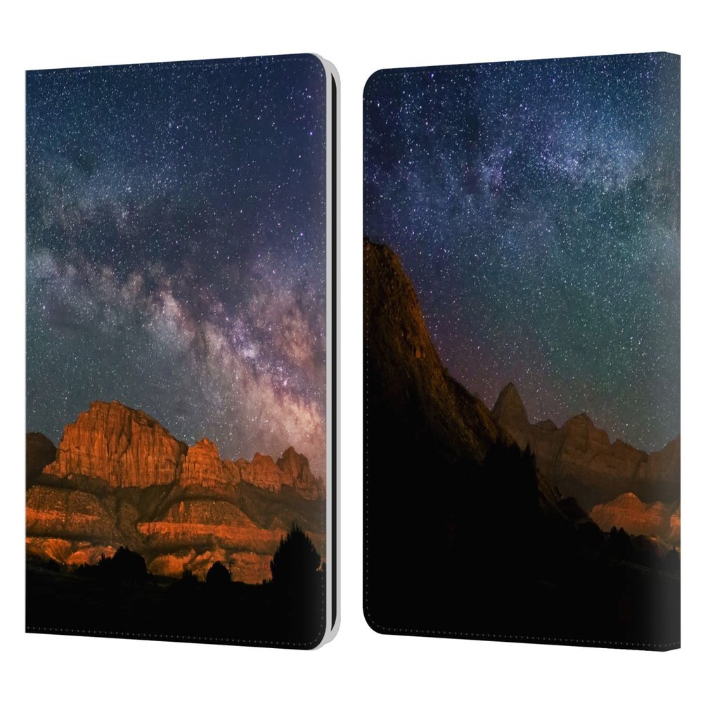 Head Case Designs Officially Licensed Royce Bair Zions Photography Leather Wallet Case Compatible with Kindle Paperwhite 1/2 / 3