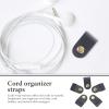 5pcs Reusable Cable Ties Headphone Cord Storage Buckle for Wire Organizers view 2