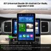Cidava 10.1 Inch Universal Double Din Car Stereo Carplay Radio, Rotatable Android Navigation Head Unit Replacement with 4GB+64GB, Support Bluetooth 5.1/AM/FM Radio/4G LTE/Back-Up Camera view 2