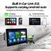 Cidava 10.1 Inch Universal Double Din Car Stereo Carplay Radio, Rotatable Android Navigation Head Unit Replacement with 4GB+64GB, Support Bluetooth 5.1/AM/FM Radio/4G LTE/Back-Up Camera view 3