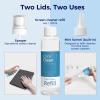 Click Clean Screen Cleaner Refill Kits - 4 oz Cleaner Refill and 1 Microfiber Cloth(7.8 x 7.8in), 1 Mini Refill Funnel + 1 Sprayer - Specially Designed for Click Clean Cleaning Products view 4
