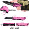 Gifts for Women Wife Girlfriend Her - Mothers Day Gifts, Pin-k Multitool Knife - Christmas Birthday Gift for Women, Anniversary, Womens Stocking Stuffers - Gift for Woman Who Have Everything view 4