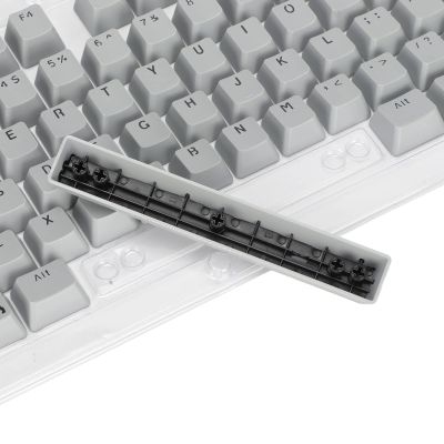 106 Keys Keycaps, Comfortable Feel, Two Color Injection Molding, OEM Height, Wear Resistant, OPQ Opaque Keycaps for 61/87/104 Keys Mechanical Keyboard(Grey)