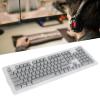 106 Keys Keycaps, Comfortable Feel, Two Color Injection Molding, OEM Height, Wear Resistant, OPQ Opaque Keycaps for 61/87/104 Keys Mechanical Keyboard(Grey) view 4