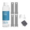 Click Clean Screen Cleaner Kits - 4 All-in-One Screen Cleaner with 4 oz Cleaner Refill, 1 Microfiber Cloth(7.8 x 7.8in), 1 Mini Refill Funnel, and 1 Sprayer - for All Phones, Laptop and Tablet Screens view 1