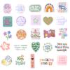 100PCS Cute Preppy Stickers Pink Motivational Vinyl Waterproof Stickers for Laptop Bumper Water Bottles Computer Phone Hard Hat Car Inspirational Decals for Adults Women Kids Teen Girls view 4