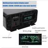 ZWEBY Pure Sine Wave Inverters 1600W 3000W 3500W 4500W 7000W 10000W 12V 24V 48V 60V DC to 220V AC Converter Car Inverter with Universal Socket and LCD Display view 2