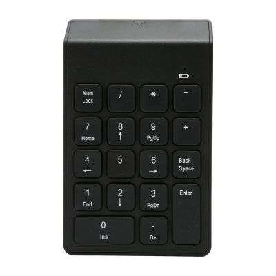 Bewinner Number Pads,Numpad18 and Silent Keys Numeric Keypad,Portable Number Keyboard,2.4 GHz Financial Accounting Number Numpad for Bank Accountant