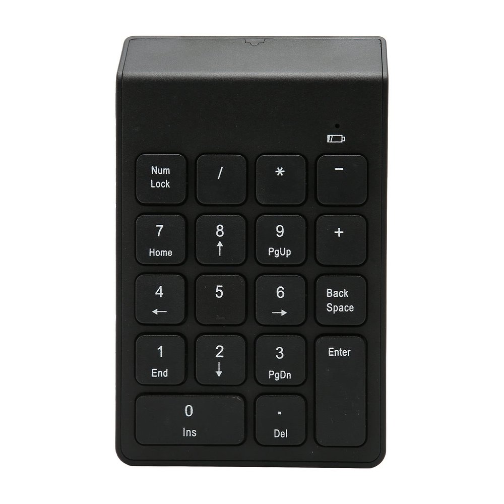 Bewinner Number Pads,Numpad18 and Silent Keys Numeric Keypad,Portable Number Keyboard,2.4 GHz Financial Accounting Number Numpad for Bank Accountant
