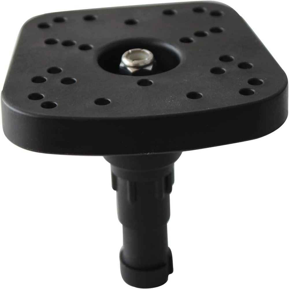 BLKGJTF 0368 Universal Fishfinder Mount - Black, Boat Fish Finder Electronics, Fish Finder Mount