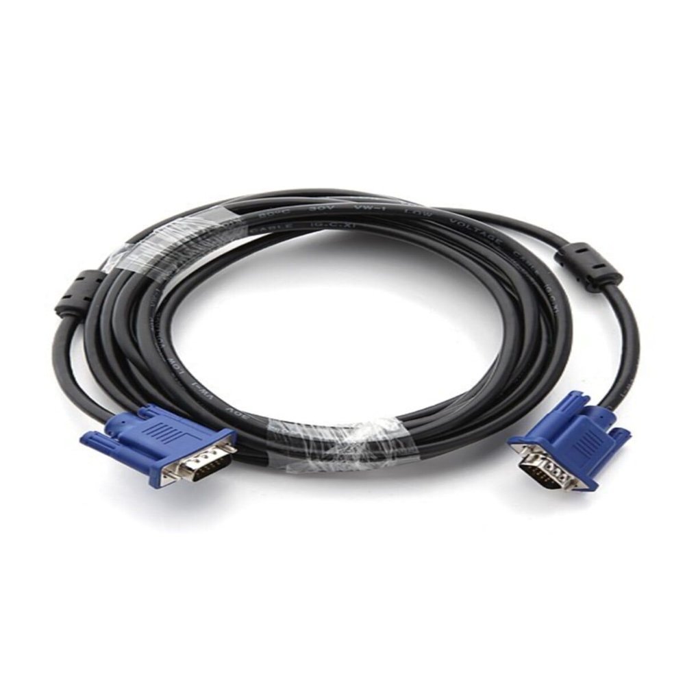 10 METRE 10m VGA IMAGE CABLE PROJECTION COMPUTER LAPTOP TV PHONE CABLE