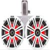 KICKER Speakers and Amp Package 6-1/2" Wakeboard Tower Speakers (White) with DS18 320W 2-Channel Marine Amplifier and 8AWG Power Wiring Kit view 3