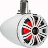 KICKER Speakers and Amp Package 8" Marine LED Speakers (White) with 8" Coaxial Speakers, DS18 850W 4-Channel Marine Amplifier and 4AWG Power Wiring Kit view 3