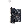 SilverStone Technology ECD01 Internal USB 2.0 to Dual RS232 Serial Port Adapter, SST-ECD01 view 2