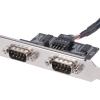 SilverStone Technology ECD01 Internal USB 2.0 to Dual RS232 Serial Port Adapter, SST-ECD01 view 4