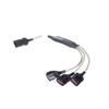 CAB01148 / CAB-1148 Trane OEM 19.69" Branch Male to (3) Female Wire view 1