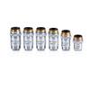 JUIYU Microscope Accessories Kit Biological Microscopes Lens 4X 10X 20X 40X 60X 100X(Oil) Achromatic Objective Lens Microscope Slides (Size : 6 PCS per Set, Color : Silver) view 1