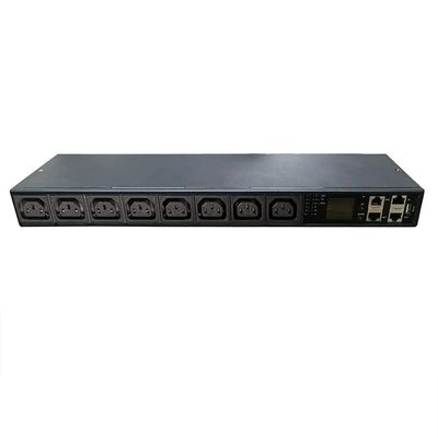 8-bit C13 5-15P Smart PDU Rack-Mounted Power Distribution Unit SNMP, telnet, 485modbus-TRU-TCP Protocol