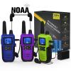 Topsung Walkie Talkies Rechargeable for Adults Long Range with Earpiece NOAA Weather Alert, Multi-purpose 2 Way Radio 3 Pack for Team Work Senior Care Kid Adventure Family Camping Hiking Skiing Cruise view 1