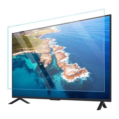 JQZWXX 50-75 Inch TV Screen Protector, Frosted Anti Glare/Anti Blue Light/Dustproof Filter Film, Anti Scratch Film, Protect Your Eyes / 75in1645x930mm
