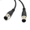 Keisnoaja M12 8Pin Cable, Male to Male Straight A-Coding 7.3M 24AWG Shielded, Aviation Sensor Connection, Industrial Equipment, for System Integrators view 2