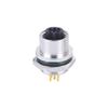 10pcs M12 Female 5Pin B Code Back Mount Connector A Code Waterproof PCB Contacts view 1