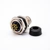 10pcs M12 A Coded 8Pin Front Mount Connector, 8 Contacts M12 Connector view 3