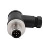 10pcs M12 Male 5Pin Field Wired Connectors Right Angle Cable Plug view 2