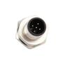 10pcs IP67 M12 Male 5Pin Waterproof Connector Rear Panel Mount M16x1.5 Mounting Thread view 3