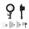 Zhiyun Bowens Mount Adapter for Zhiyun Moulus X100 COB Video Light, Compatible with Zhiyun Moulus COB Light (ZY Mount) view 1