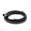 keisnoaja M12 Extension Cable 4Pin Male A Code Straight Connector Molded Cable 3M AWG22 view 2