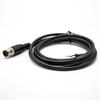 keisnoaja M12 Extension Cable 4Pin Male A Code Straight Connector Molded Cable 3M AWG22 view 4